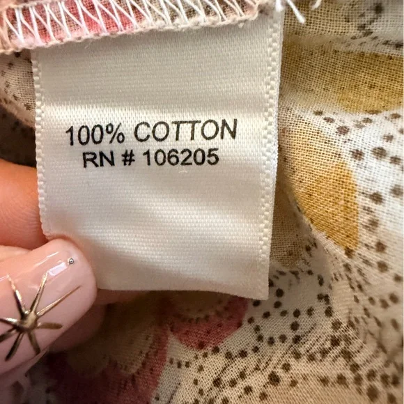 Cino Sundance Flying Peacock Floral Paisley LS Button Down Cotton Shirt - Picture 7 of 7